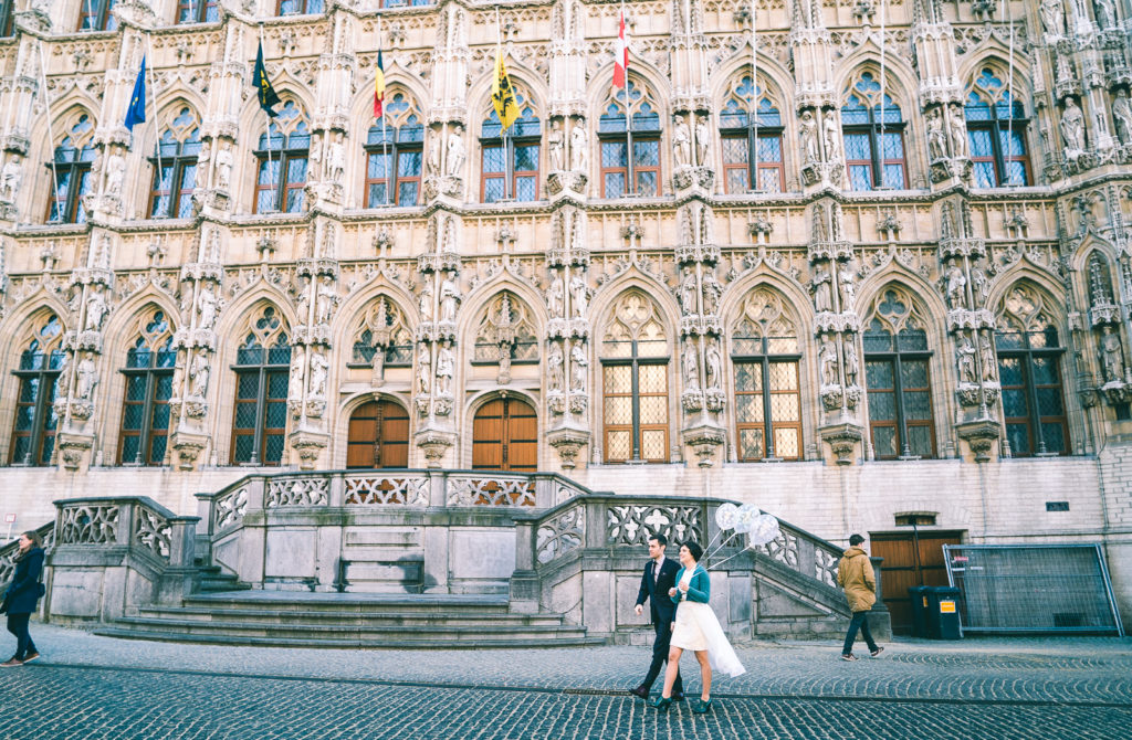 trouwen Leuven in de winter