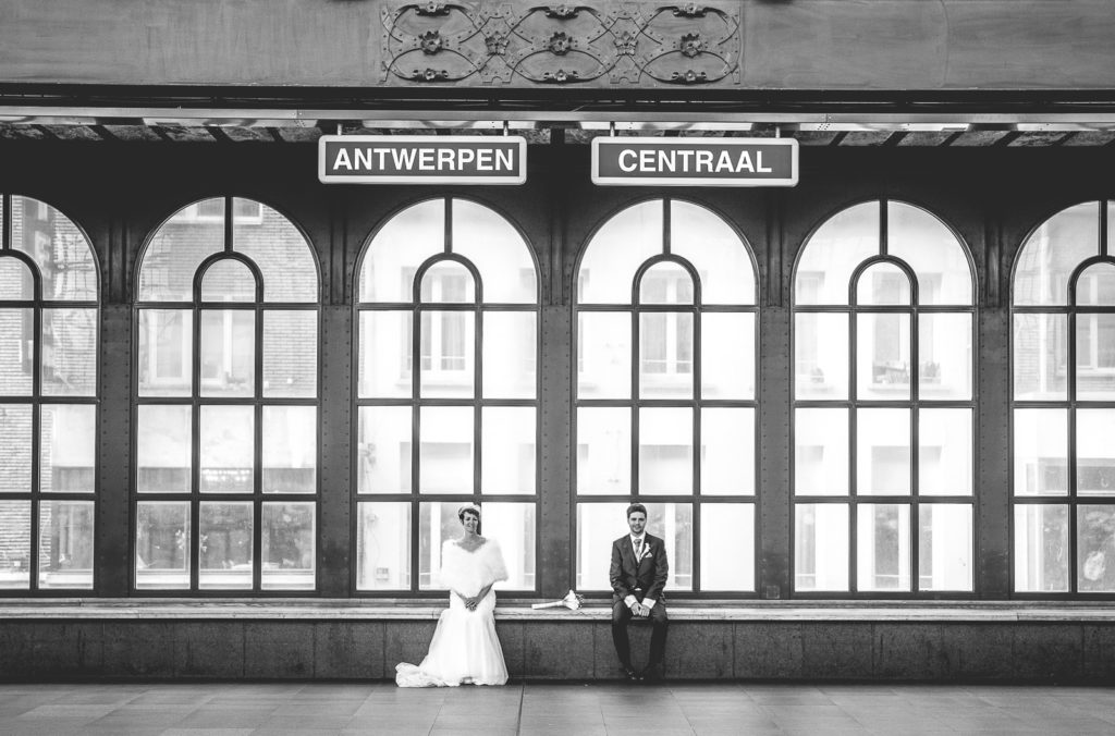 Trouw Foto's Antwerpen centraal Station